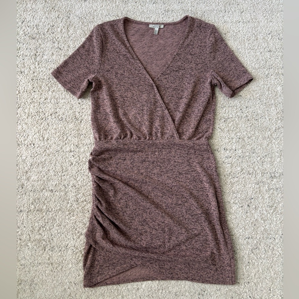 Zara Mauve Mini Dress